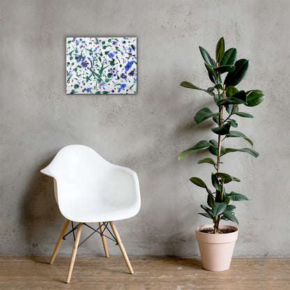 Cut Up Flowers | Canvas Art Print