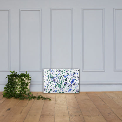 Cut Up Flowers | Canvas Art Print