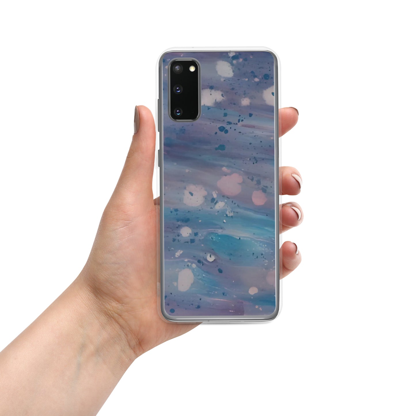 Popcorn In OuterSpace | Clear Case for Samsung