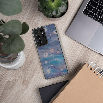 Popcorn In OuterSpace | Clear Case for Samsung