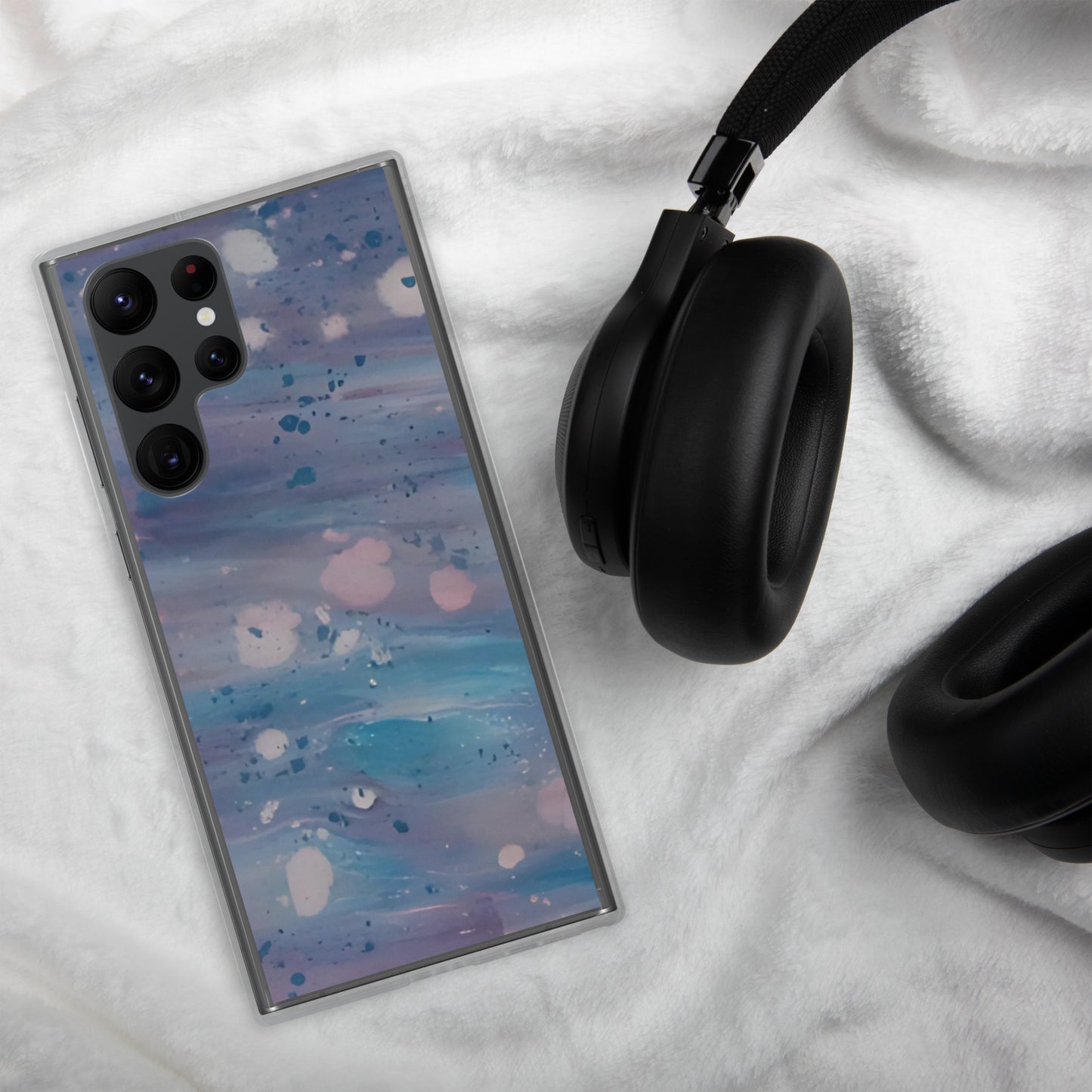Popcorn In OuterSpace | Clear Case for Samsung