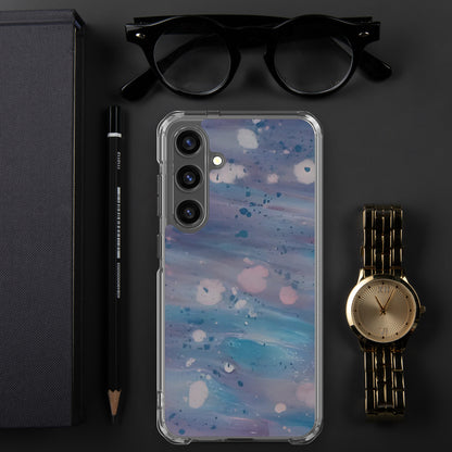 Popcorn In OuterSpace | Clear Case for Samsung