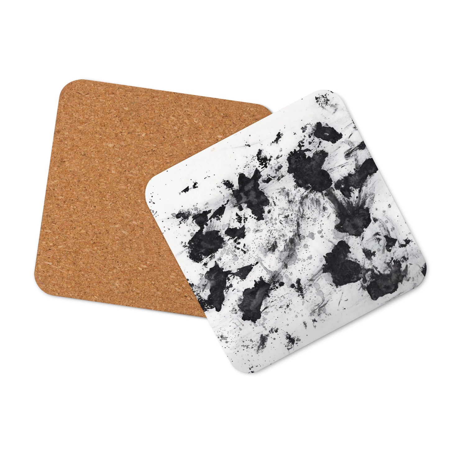 Fallen | Cork Coaster | Square Design