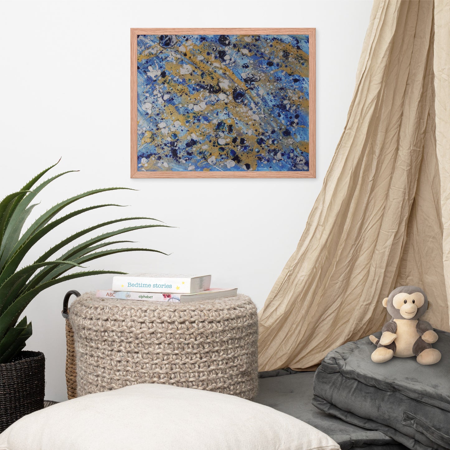 Mystical Paradise | Framed Matte Art Print |