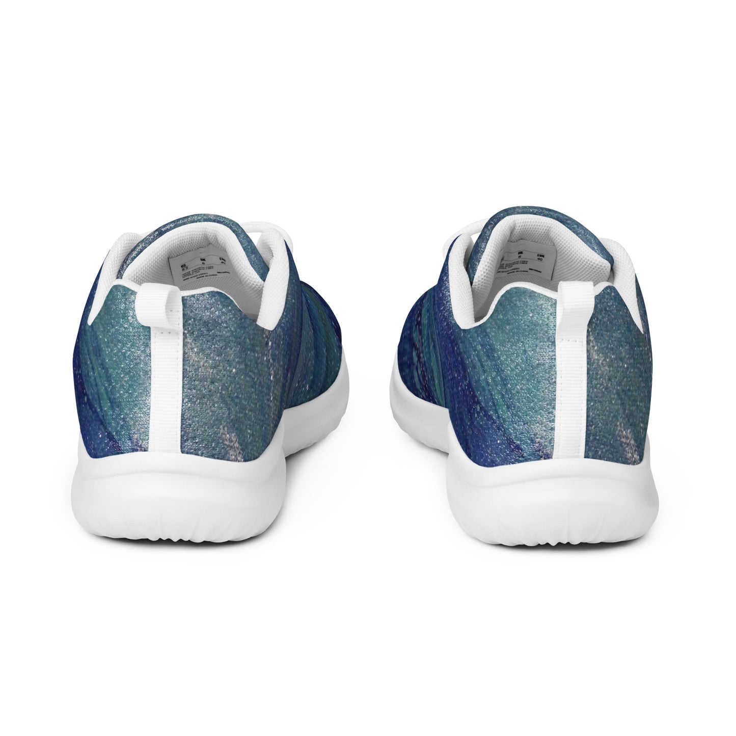 Men's Athletic Shoes | Navy Blue and Teal