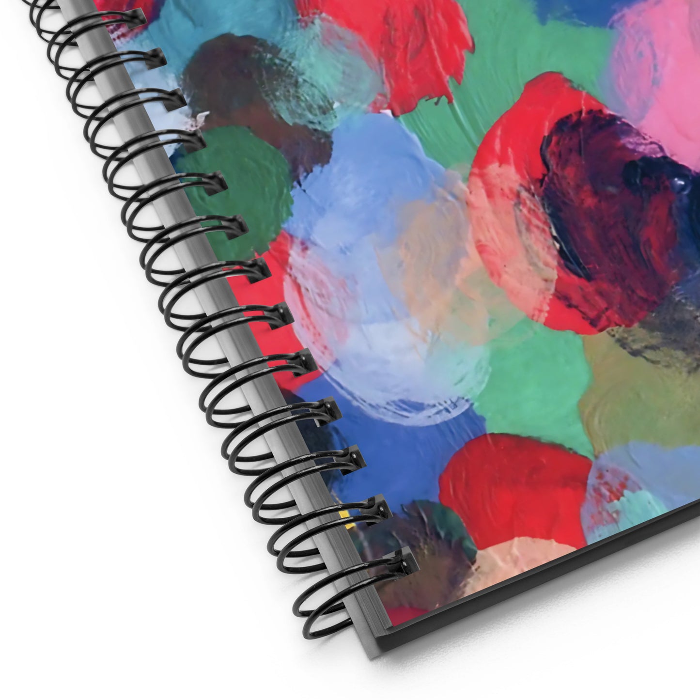 Colourful Circle Motif Spiral Notebook