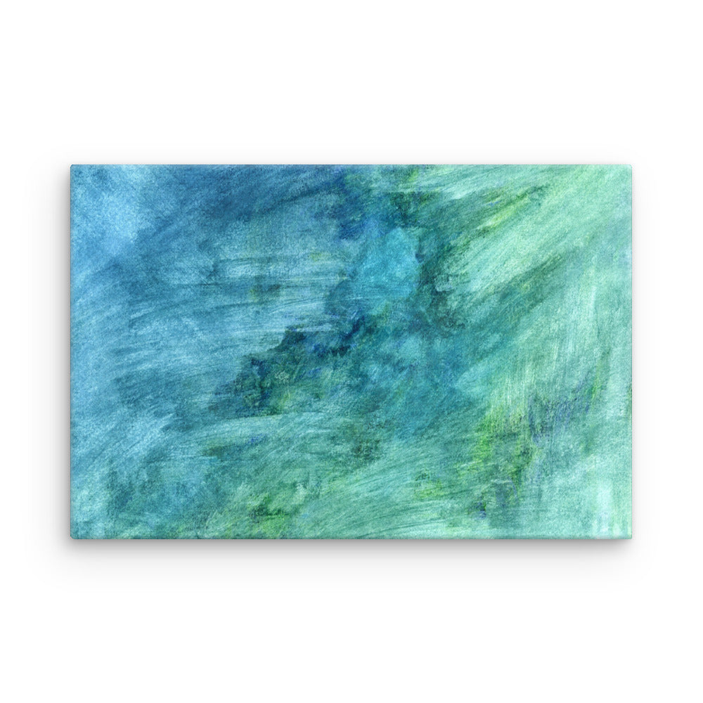 Waterhorse | Watercolour Thin Canvas Print