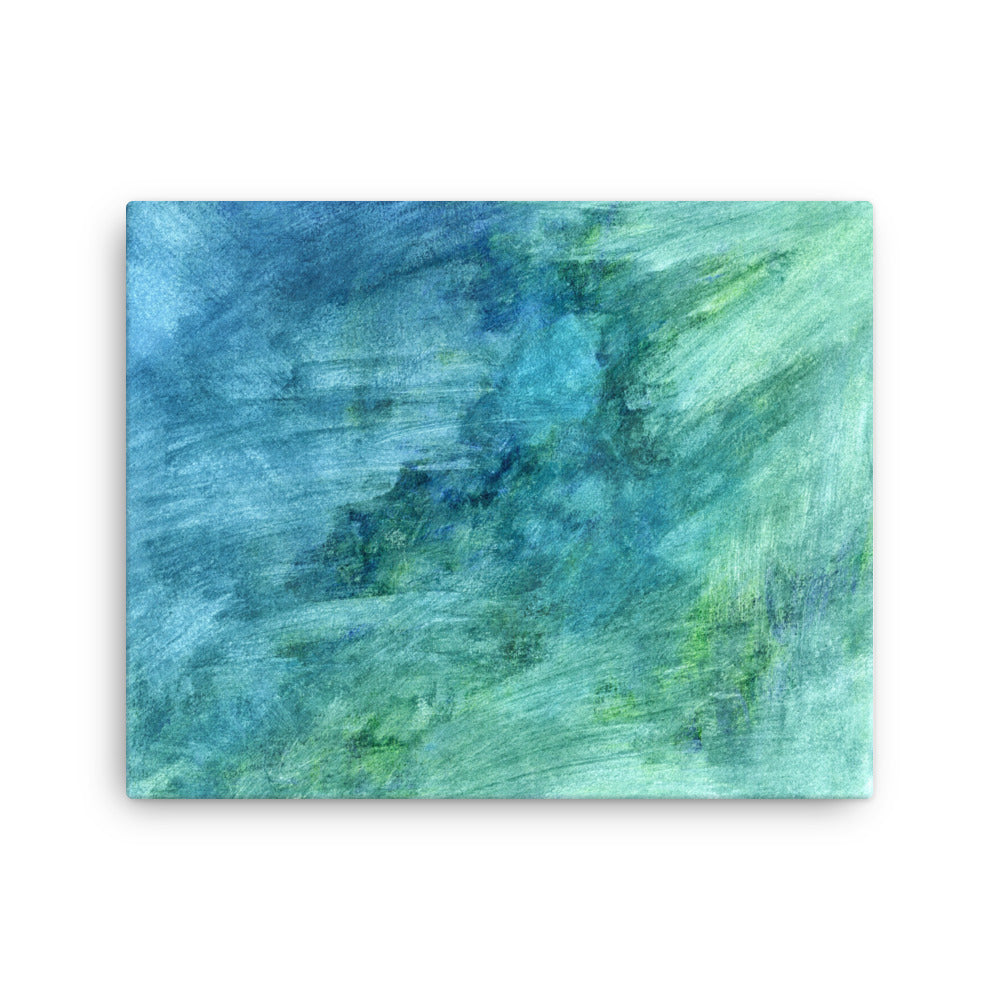 Waterhorse | Watercolour Thin Canvas Print