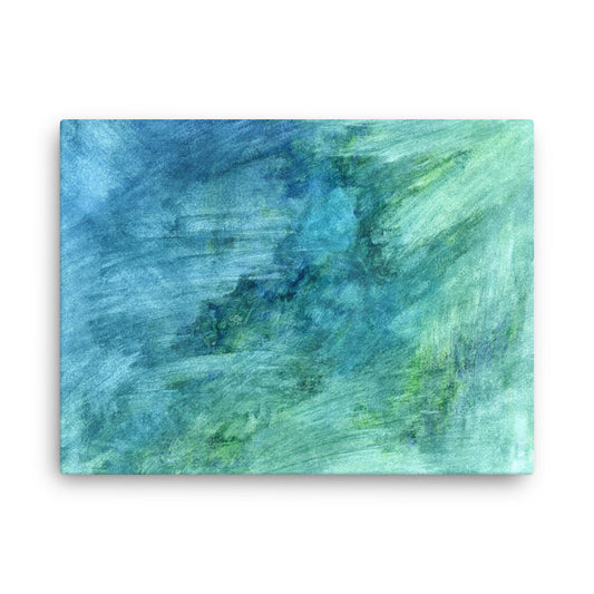 Waterhorse | Watercolour Thin Canvas Print