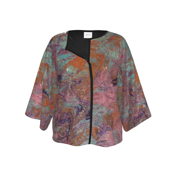 Garden of Falling Embers Kimono Jacket – Wearable Art