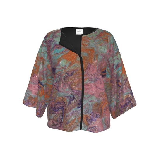 Garden of Falling Embers Kimono Jacket – Wearable Art