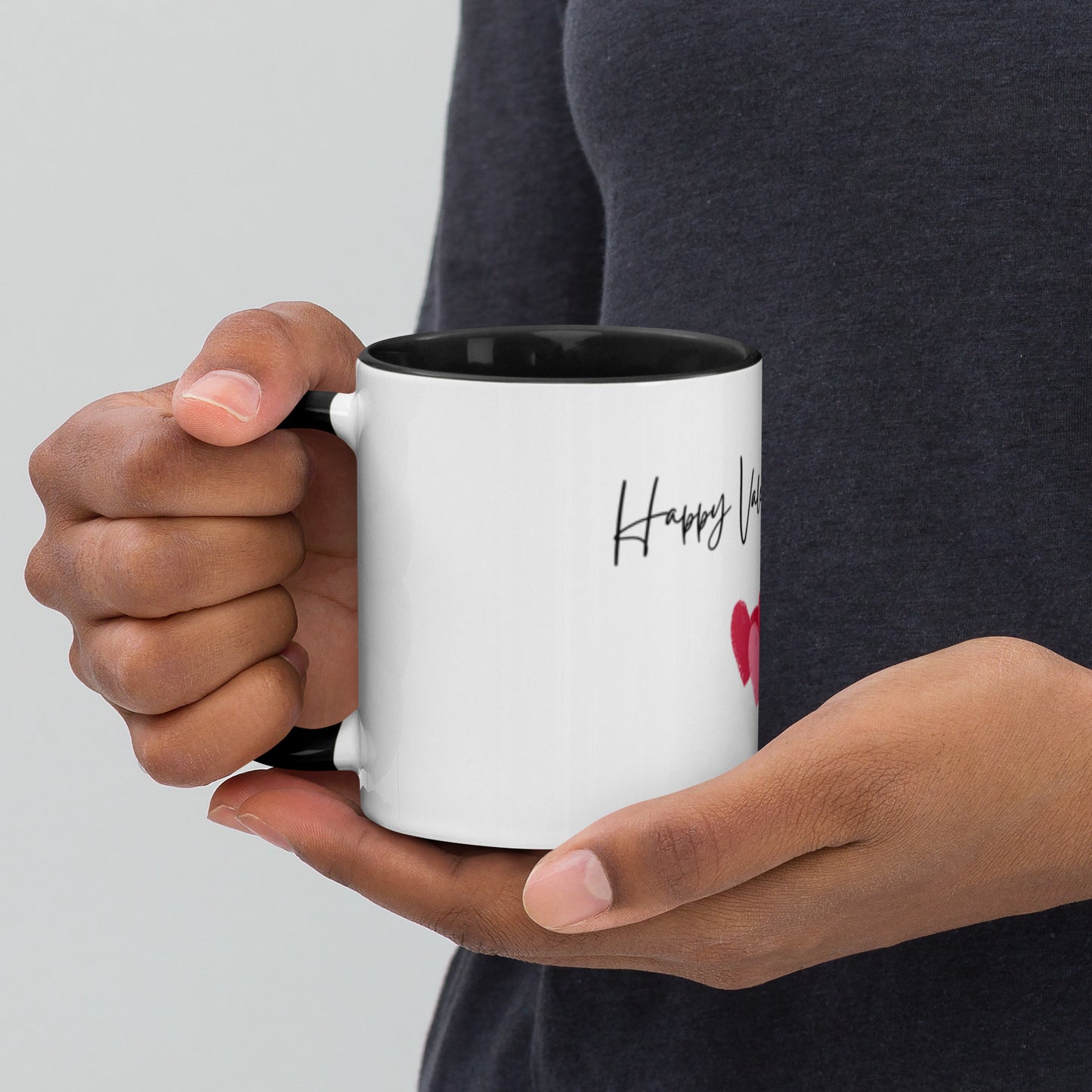 Valentine's Day Coffee Mug | Heart Design | Colour Interior