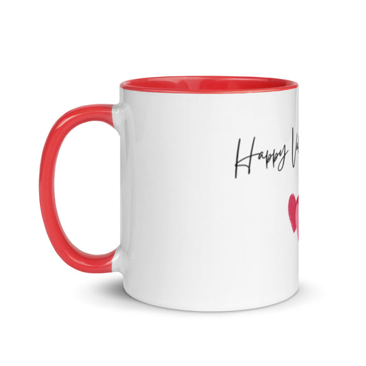 Valentine's Day Coffee Mug | Heart Design | Colour Interior