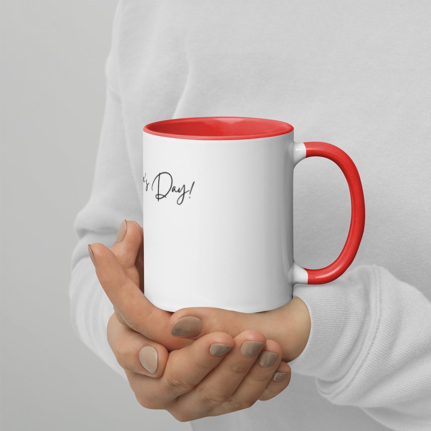 Valentine's Day Coffee Mug | Heart Design | Colour Interior